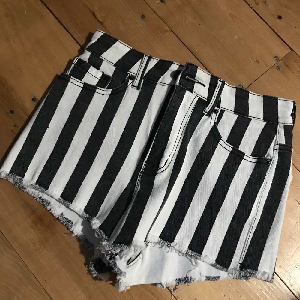 BDG Jean shorts / Striped